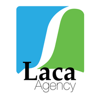 The Laca Agency logo, The Laca Agency contact details