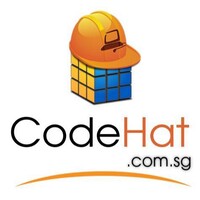 CodeHat logo, CodeHat contact details