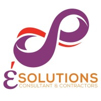 The E Solutions logo, The E Solutions contact details