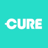 CURE logo, CURE contact details