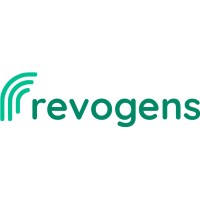 RevoGens logo, RevoGens contact details