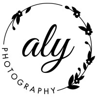 ALY Photography logo, ALY Photography contact details