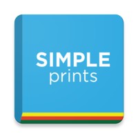 SimplePrints logo, SimplePrints contact details