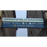 GREENFIELD GARAGE (COLWYN BAY) LTD logo, GREENFIELD GARAGE (COLWYN BAY) LTD contact details