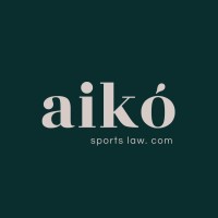 aikó sports law logo, aikó sports law contact details