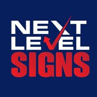 Next Level Signs logo, Next Level Signs contact details