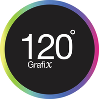 120Grafix logo, 120Grafix contact details