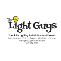 The Light Guys logo, The Light Guys contact details