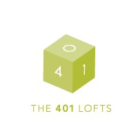 The 401 Lofts logo, The 401 Lofts contact details