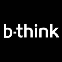 b-think logo, b-think contact details