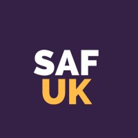 SAF-UK logo, SAF-UK contact details