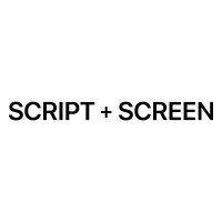 Script + Screen logo, Script + Screen contact details