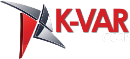 K-Var logo, K-Var contact details