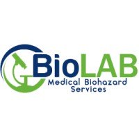 BioLab logo, BioLab contact details