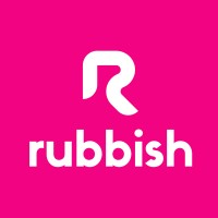 Rubbish logo, Rubbish contact details