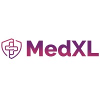 MedXL logo, MedXL contact details