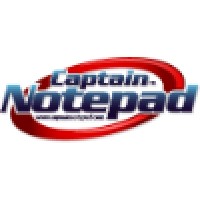 Captain Notepad logo, Captain Notepad contact details