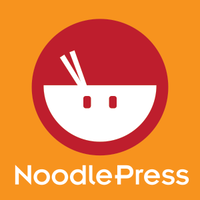 NoodlePress logo, NoodlePress contact details