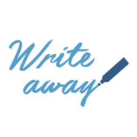 WriteAway logo, WriteAway contact details