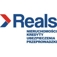 REALS logo, REALS contact details