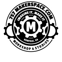 757 Makerspace logo, 757 Makerspace contact details