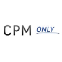 CPM Only logo, CPM Only contact details