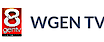 WGEN-TV logo, WGEN-TV contact details