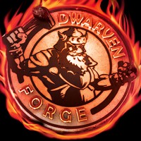 Dwarven Forge logo, Dwarven Forge contact details