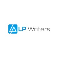 LP Writers logo, LP Writers contact details