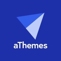 aThemes logo, aThemes contact details