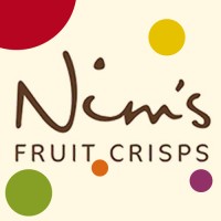 'Nim''s Fruit Crisps' logo, 'Nim''s Fruit Crisps' contact details