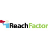 ReachFactor logo, ReachFactor contact details