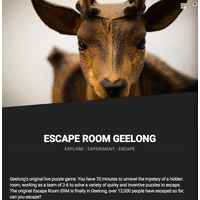 Escape Room Geelong ERG logo, Escape Room Geelong ERG contact details