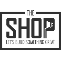 The Shop logo, The Shop contact details