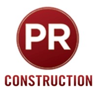 P R Construction logo, P R Construction contact details