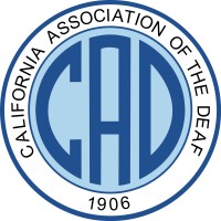 California Association of the Deaf logo, California Association of the Deaf contact details