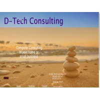 D-Tech Consulting logo, D-Tech Consulting contact details