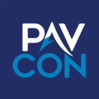 PavCon logo, PavCon contact details