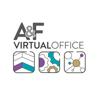 A&F Virtual Office logo, A&F Virtual Office contact details