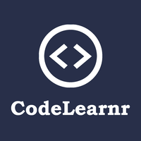 CodeLearnr logo, CodeLearnr contact details