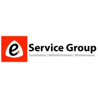 e Service Group logo, e Service Group contact details