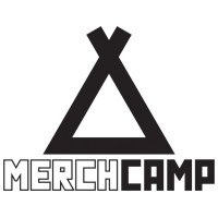 MerchCamp logo, MerchCamp contact details