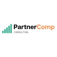 PartnerComp logo, PartnerComp contact details