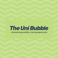 The Uni Bubble logo, The Uni Bubble contact details