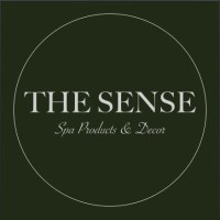 THE SENSE logo, THE SENSE contact details