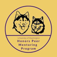 UW Honors Peer Mentoring Program logo, UW Honors Peer Mentoring Program contact details