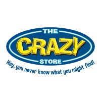 The Crazy Store logo, The Crazy Store contact details