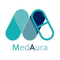 MedAura logo, MedAura contact details