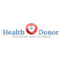 HealthDonor logo, HealthDonor contact details