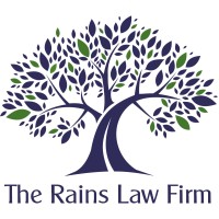 The Rains Law Firm logo, The Rains Law Firm contact details